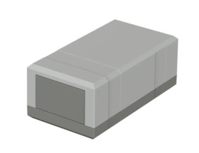 PS enclosure, (L x W x H) 150 x 82 x 60 mm, light gray/agate gray (RAL 7035), IP40, 32156042