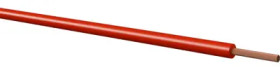 PVC-switching strand, extremely flexible, LifY, 1.5 mm², 392 x 0.07 mm, red, outer Ø 3.4 mm, 160115008