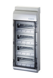 Rozdzielnica elektryczna, l. faz: 1, 3, 48 wloty, 63 A, zamek: Tak