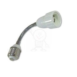 Adapter żarówek E27 › GU10 230V długi 27.5cm