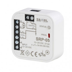 Sterownik rolet uniwersalny dopuszkowy przewodowy SRP-05/12-24V