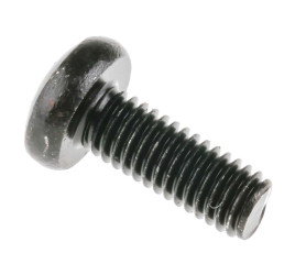 Śruby maszynowe M6 łeb z łbem walcowym soczewkowym Stalowe długość 16.0mm skok 1.0mm