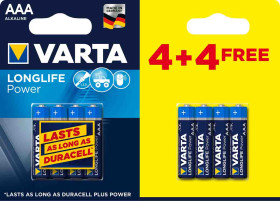Bateria AAA Płaskie 1.2Ah Varta 1.5V