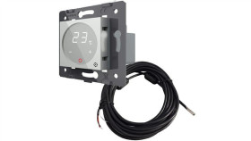 Livolo Wkład Termostatu Pokojowego Dotykowego Szary Z Podłogowym Czujnikiem...