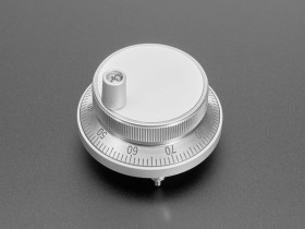 Adafruit CNC Rotary Encoder - 100 Pulses per Rotation - 60mm Silver