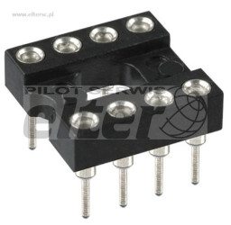 Podstawka DIL8 PIN THT precyzyjna