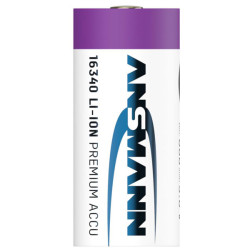 Ansmann 1300-0017 16340 Li-Ion Rechargeable CR123A