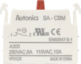TRU COMPONENTS SA-CBM Element stykowy 1 NC 110 V, 250 V 1 szt.