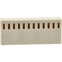 TruConnect 656692 2.54mm 2510 Type Housing 12pole
