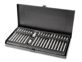 Zestaw końcówek wkrętakowych, 40 szt. HT1S404