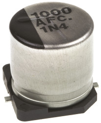 Kondensator 1000μF 10V dc SMD Panasonic 10 (Dia.) x 10.2mm