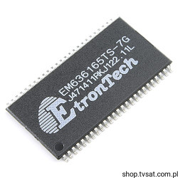 EM636165TS-7G DRAM 16Mbit Memory SMD-TSOP50 ETRONTECH