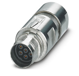 Złącze wielostykowe przemysłowe 7-pinowe M17 Montaż na kablu Gniazdo Phoenix Contact