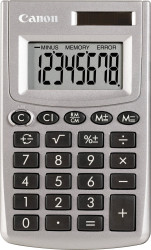 Canon LS-270L Kalkulator kieszonkowy srebrny Wyświetlacz: 8 energią słoneczną, bateryjne (S x W x G) 61 x 10 x 102 mm