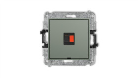 Icon Mechanizm Gniazda Głośnikowego Pojedynczego, Bez Pola Opisowego...