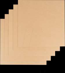 33048 3D printer, Snapmaker 2.0 A350, MDF wood, pack of five