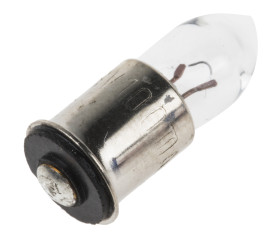 Oświetlenie wskaźnika 6 V Miniaturowe kołnierzowe bezbarwna 2,5 lm RS PRO rozmiar T1 3/4