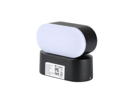 VT-816 6W Lampa ścienna LED barwa: 3000K obudowa: czarna 8288 V-TAC