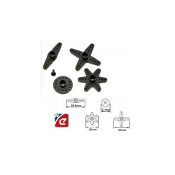 Zestaw orczyków z el. mocującymi 4szt /do serwomechanizmów