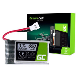 Dron X5C - Akumulator 650mAh Green Cell Bateria 3.7V do Syma