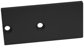 Barthelme 62399536_9005 BARdolino Muro Zestaw zaślepek aluminium (D x S x W) 2 x 18.4 x 37.3 mm 2 szt.