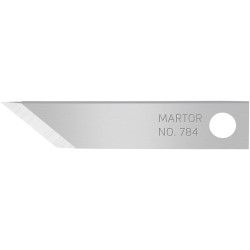 Martor 784.50 Graphics Blade Set 10 Pieces Sharp Steel For GRAFIX PICCOLO