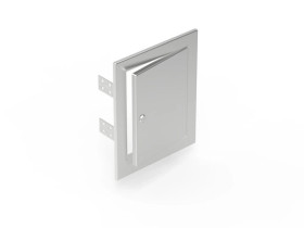 Drzwi rewizyjne do montażu złącz kontrolnych i przewodów odprowadzających pod elewacje 68.3 NI /96800305/