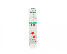 Przekaźnik czasowy 1P 10A 0,1sek-576h 24V AC/DC opóźnione wyłączenie PCA-512-24V