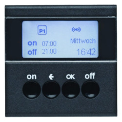 Łącznik czasowy KNX RF antracyt mat S.1/B.3/B.7 85745285