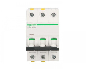 Wyłącznik nadprądowy 3P B 10A 6kA AC iC60N-B10-3 Acti9 A9F03310