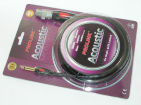 Kabel XLR(ż) - JACK 6.3(m) mono PROLINK Acoustic 15m