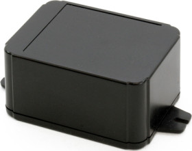 ABS enclosure, (L x W x H) 80 x 60 x 40 mm, black (RAL 9005), IP54, RL6115-FBK