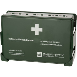 B-SAFETY EH-VK-157 First Aid Kit DIN 13157 Impact-Resistant w/Bracket