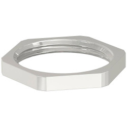 OBO Bettermann 2091631 Locknut M25 PG25 Metal Ecru DIN 46319 IEC 423