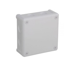 Puszka n/t IP55 118x118x46 biała 8-wlotowa VP-52 052-01 ViPlast