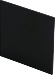 Base plate, PF, (L x H) 38.5 mm x 38.5 mm, black, for plastic module enclosure, A8140400