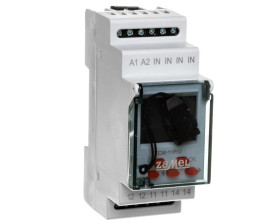 Programator czasowy cyfrowy 1-kanałowy tygodniowy pamięć zewnętrzna 24-250V AC / 30-300V DC ZCM-11P/U EXT10000186