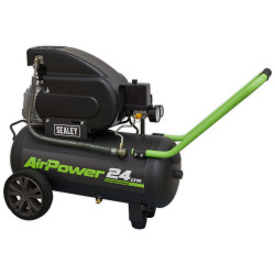 Sealey SAC2420E Air Compressor 24L Direct Drive 2hp