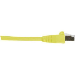 Kabel kategorii 6, Żółty, Wtyk RJ45/męski RJ45dł.: 500mm, mat. koszulki: LSZH