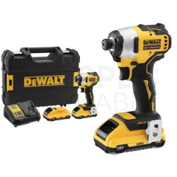 ZAKRĘTARKA UDAROWA AKUMULATOROWA 18V 2*3.0AH DEWALT