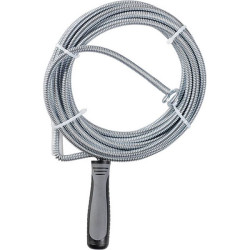 kwb 956025 Pipe cleaner Spring steel with hand crank and claw