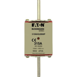 Wkładka bezpiecznikowa, nożowa, LV, 315 A, AC 500 V, 120 kA, NH2, gL/gG, IEC, 315NHG2BWP