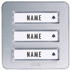 m-e 41082 FG Series Wireless Door Bell Backlit Transmitter 1 Pc