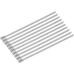 Sealey CTSS150 Stainless Steel Cable Tie 150mm x 4.6mm - Pack of 100