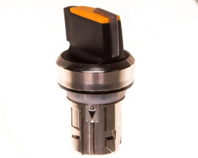 Napęd przełącznika 2 położeniowy O-I 22mm bursztynowy z podświetleniem bez samopowrotu metal mat IP69k Sirius ACT 3SU1052-2BF0