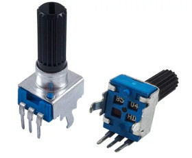 POTENCJOMETR OBROTOWY 10K LINIOWY R9011-B10K (5 SZTUK) (POT9011-010K)