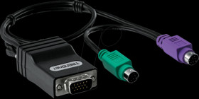 TK-CAT5P KVM adapter cable, VGA, PS/2