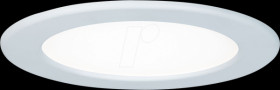 92059 LED recessed panel, 12 W, 4000 K, round, white