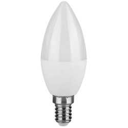 V-TAC 2142581 LED Candle Bulb E14 4.5W Daylight White 36.5x100mm