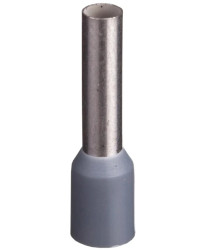 Końcówka tulejkowa izolowana TI 4mm2/12mm szara cynowana TI4L12x500 /500szt./